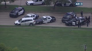 Standoff underway following chase in southwest Houston