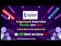 Cognizant GENC NEXT &amp; GENC PRO Results Out! | LOI Update | Check Now!