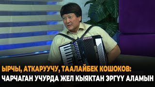 Ырчы, аткаруучу Таалайбек Кошоков: Чарчаган учурда жел кыяктан эргүү аламын.