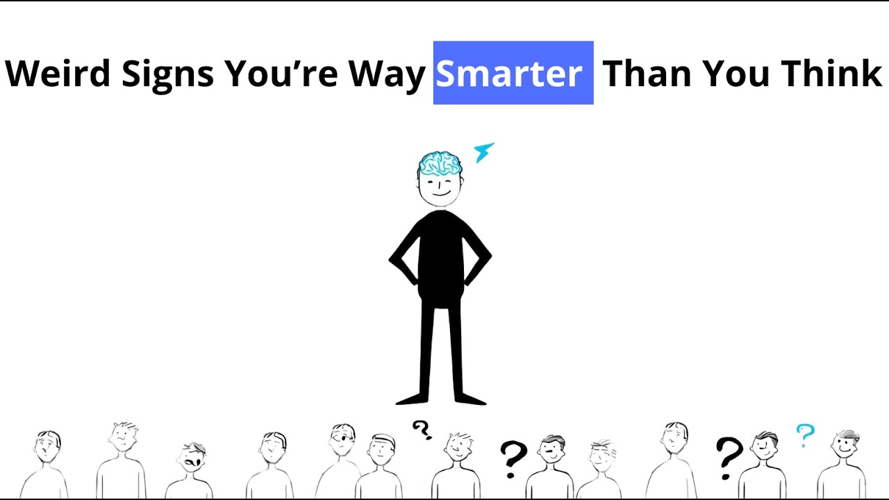 Psychologists say These 7 Weird Traits Reveal a Genius Level Mind - YouTube