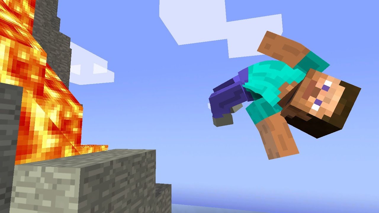 Minecraft Steve EPIC Ragdoll Physics! Compilation #2