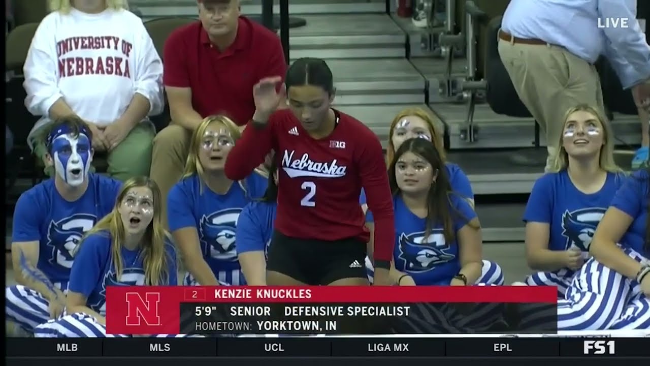 Nebraska vs Creighton Women Volleyball Sep 7,2022 YouTube