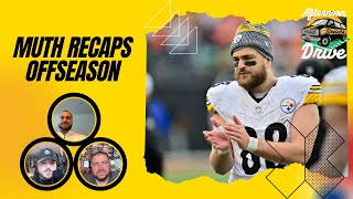 Pat Freiermuth Recaps Steelers Whirlwind Offseason | Steelers Afternoon Drive