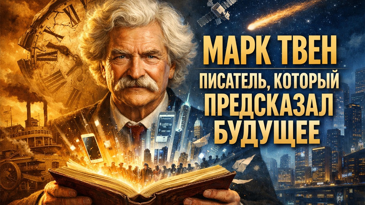 МАРК ТВЕН: Он не просто писал книги, он ВИДЕЛ БУДУЩЕЕ. Как ПОЭТ ОБМАНУЛ время?