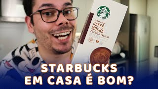 CAFÉ INSTANTÂNEO STARBUCKS PREMIUM (Caffè Mocha) É BOM