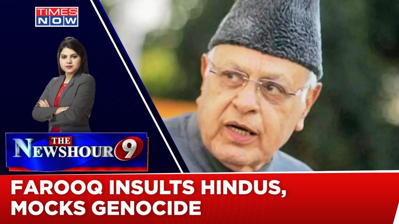 Farooq Insults Pain Of Kashmiri Hindus | Why Is The Former CM In Denial Mode | Newshour