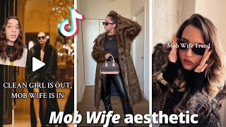 TikTok’s Controversial ‘Mob Wife' Aesthetic