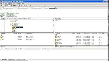 How to upload theme files on server in Magento