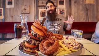 THE 'LITTLE JOHN' BURGER CHALLENGE | The Chronicles Of Beard Ep.122