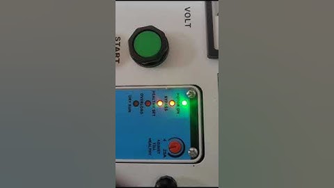 Dry Run electronic starter for submersible pump and motor, single phase