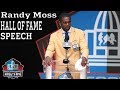 Randy Moss FULL Hall of Fame Speech | 2018 Pro Football Hall of Fame | NFL