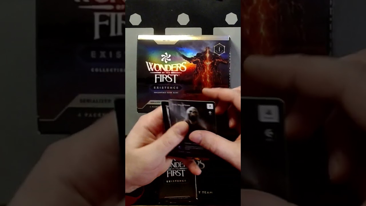 WoTF First Form Solfera Pack Rip: RARE OCM 