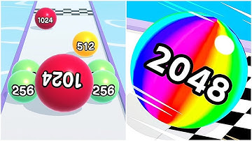 Ball Run 2048 - All Levels Gameplay Walkthrough Android, iOS (Part 43)