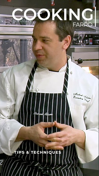 Cooking Farro | Chef Michael Adams | Tips #shorts