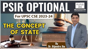 Political Science Optional for UPSC - The Concept of State | Theory of State (PSIR) | Plutus IAS