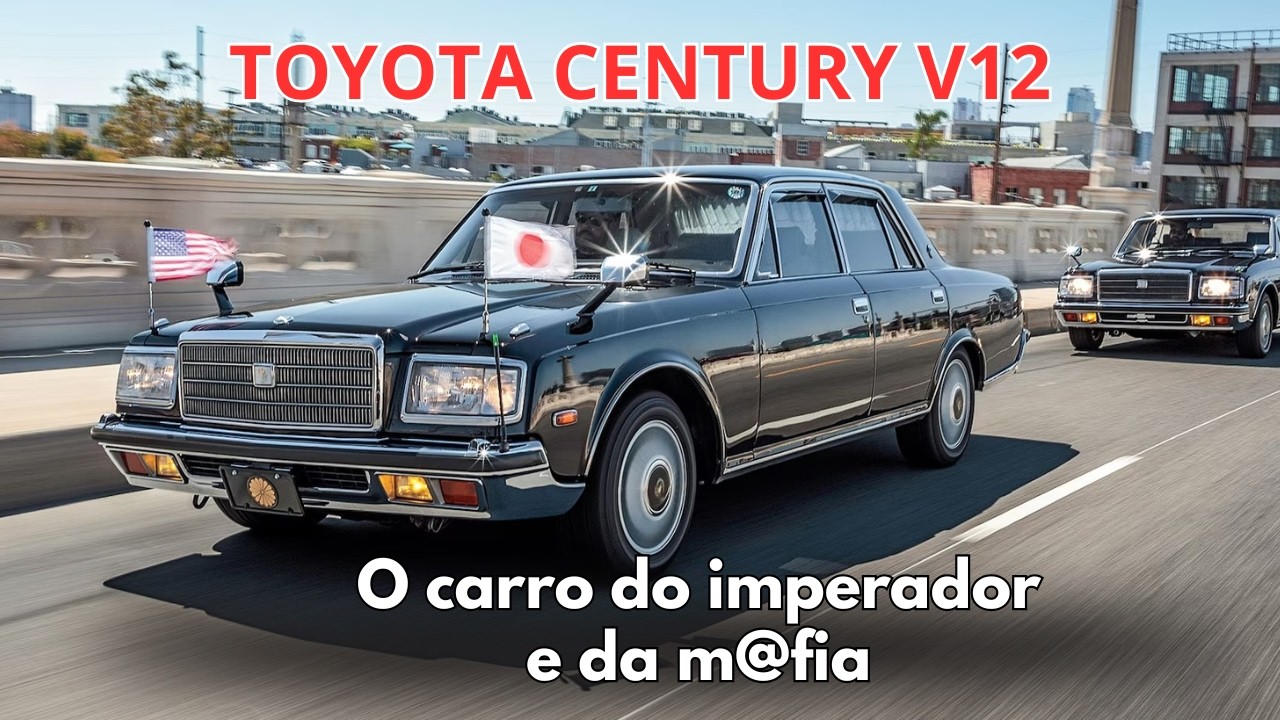 O Japonês Mais Caro E Luxuoso, O Carro Do Imperador - Toyota Century