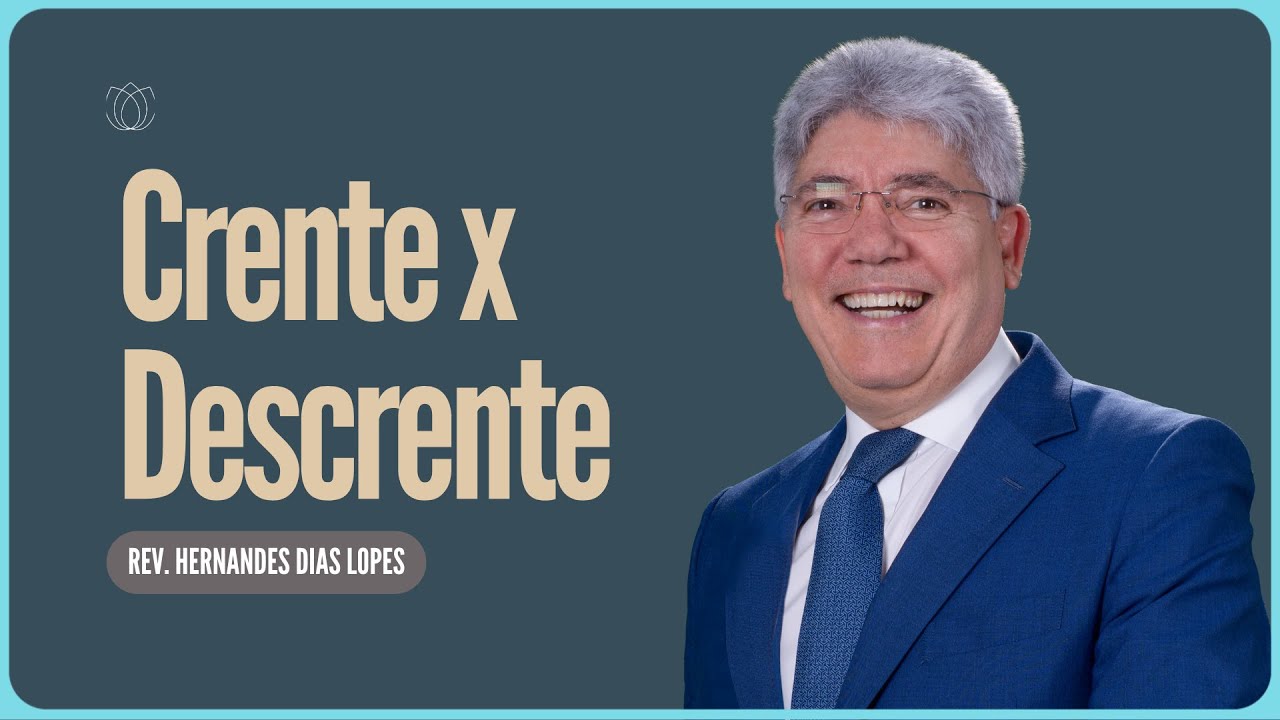 SALMO 73  O CRENTE E O DESCRENTE | Rev  Hernandes Dias Lopes   IPP