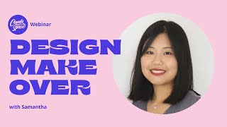 Watch Pro Designer create a Book Cover with Canva | Design Makeover with Samantha