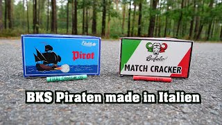 Funke Piraten Italien und Bufalo Match Cracker