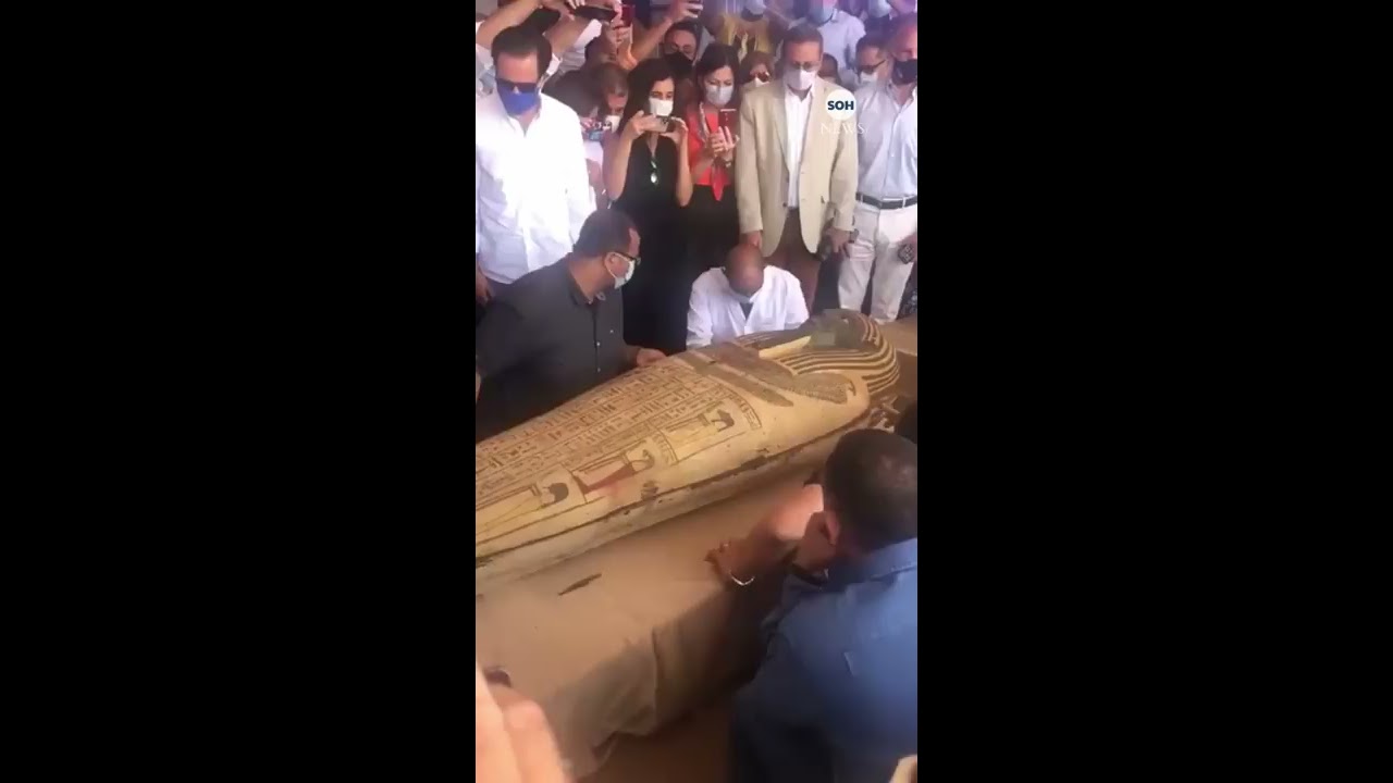 Mummy Tomb Has Been Opened For The First Time After Being Sealed 2500 Years