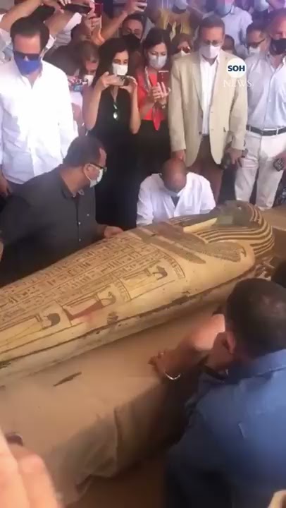 Mummy Tomb Has Been Opened For The First Time After Being Sealed For 2500 years