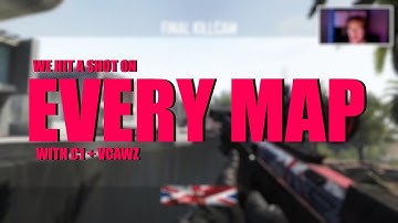 We HIT a TRICKSHOT on EVERY BO2 MAP! (INSANE)