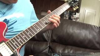 Chris Cain guitar licks - Lesson 1 chords