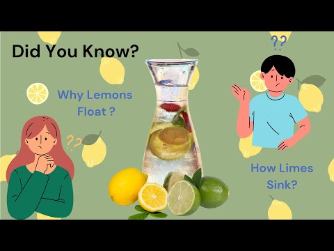 Why Lemons Float