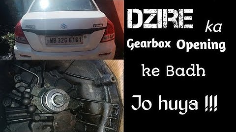 SWIFT/DZIRE Gearbox opening, SWIFT/DZIRE ka gearbox kaise khole#swiftdizire #car#gearbox