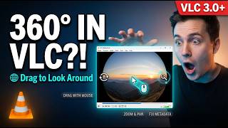 Watch 360 Degree Videos in VLC Media Player – Full Tutorial screenshot 3