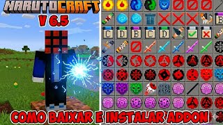 Como baixar mod de Naruto craft para celular!