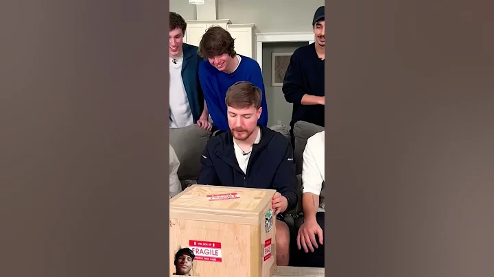 Mr beast open mystery Box 🎁 #mrbeast #mrbeastshorts #mrbeastchallenges #shorts
