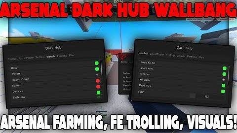 Roblox Arsenal Script Hack GUI Silent Aim 2021 Working