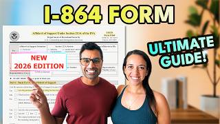 HOW TO FILL OUT FORM I-864 *NEW 2026* Affidavit of Support News