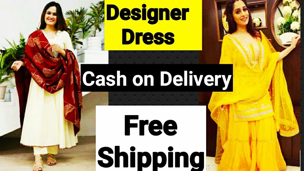 Party wear dresses cash on delivery Clearance