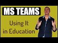 How MS TEAMS works in education -The fundamentals #msteams #onlineteaching