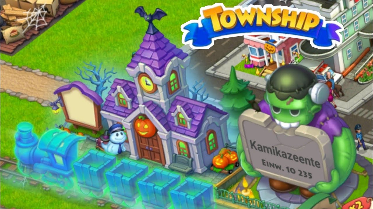 Township Halloween BAHNHOF Lets Play 18 Tipps und Tricks YouTube