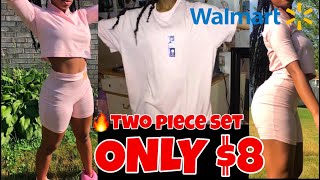 DIY $8 oversized t-shirt two piece set | AFFORDABLE | Madame Kae Productions