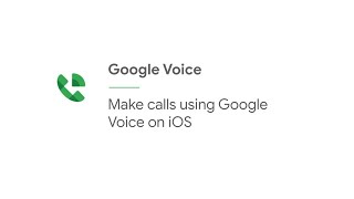 Make Calls using Google Voice on iOS using Google Workspace for business