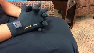 Brownmed Intellinetix Vibrating Gloves For Arthritis Patients