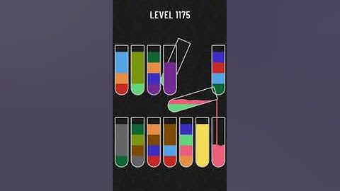 water sort puzzle - level 1175