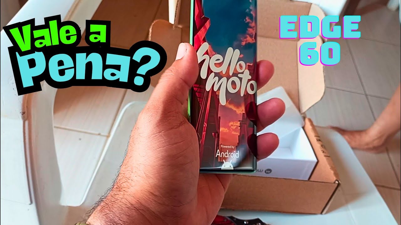 Como foi meu Primeiro contato com o Motorola EDGE 60 e a qualidade da sua câmera✨