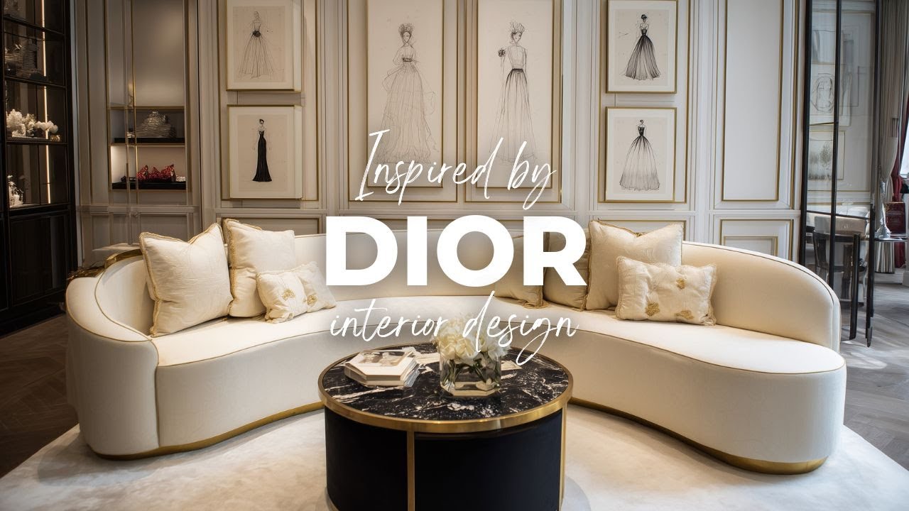 Дизайн интерьера в стиле Dior: секреты элегантного парижского дома [4K]