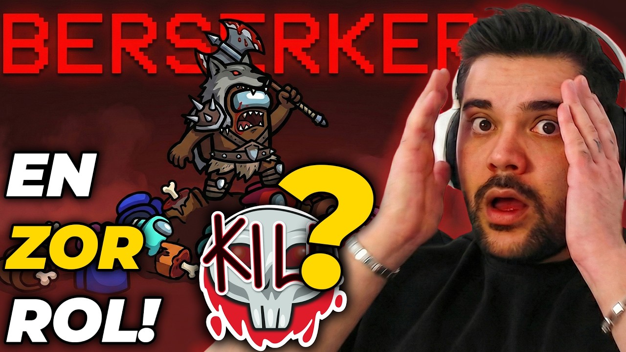 TARİHİN EN ZOR AMONG US ROLÜ BERSERKER OYNANIŞ! | Eksto Can