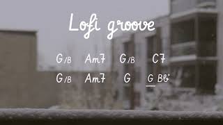 Lofi Groove in G : Backing Track