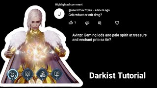 Mir4 Darkist PvP and Tutorial . Answering questions in the comment .