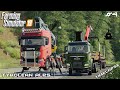 Transporting 20m logs w/ Chata | Forestry Tyrolean Alps | Farming Simulator 19 | Episode 4