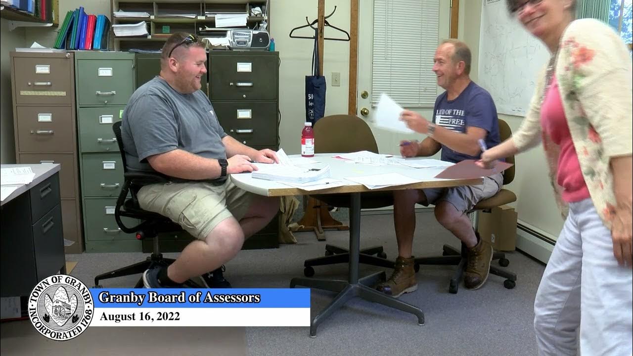 GRANBY MA Board of Assessors 81622 YouTube
