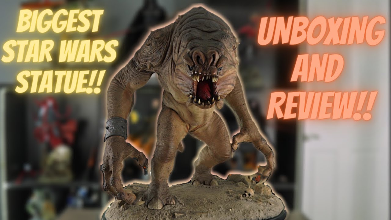 Sideshow Collectibles Rancor Deluxe Unboxing And Review! One of the ...