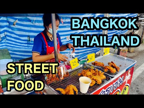 BANGKOK THAILAND STREET FOOD SERIES, Fried Chicken, THAILAND PASS, Thailand travel, Street Food